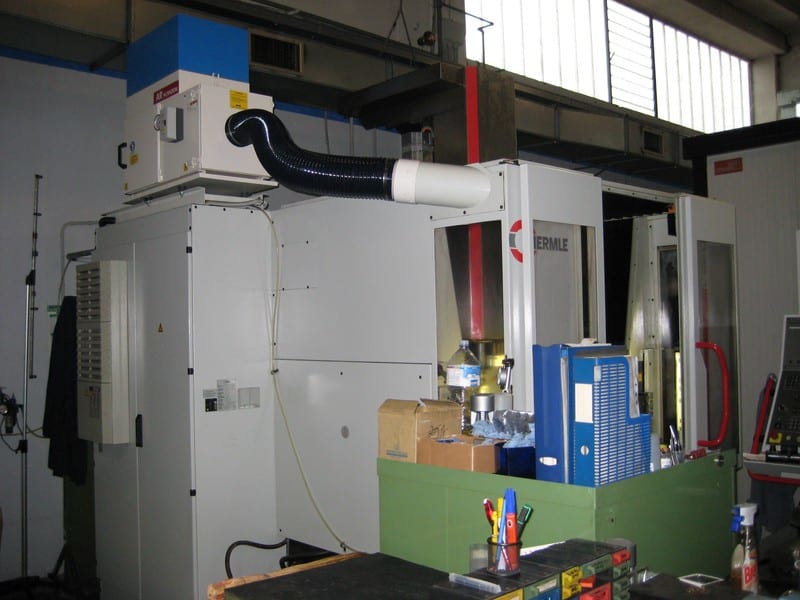 AR FILTRAZIONI | Centri di lavoro cnc Hermle, aspirazione nebbie oleose