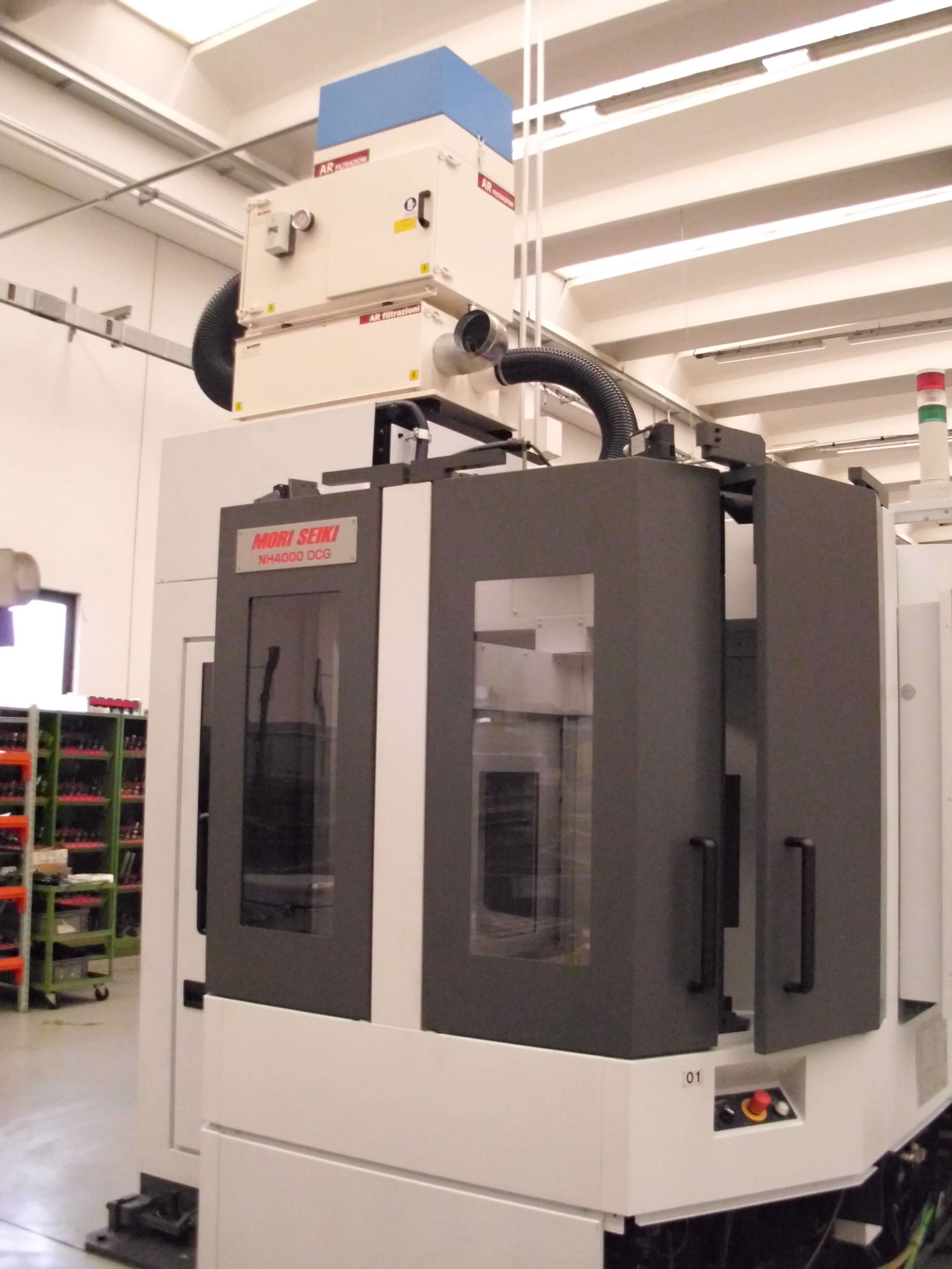 AR Filtrazioni | Aspiratori nebbie oleose per centri di lavoro CNC Mori Seiki - Deckel Maho