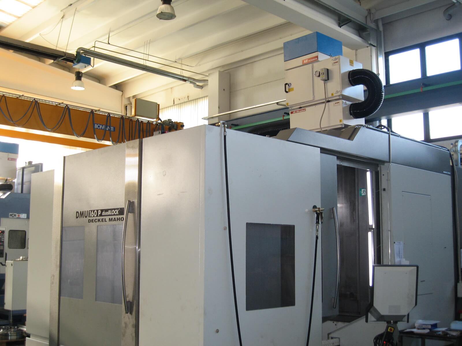 AR Filtrazioni | Aspiratori nebbie oleose per centri di lavoro CNC Mori Seiki - Deckel Maho