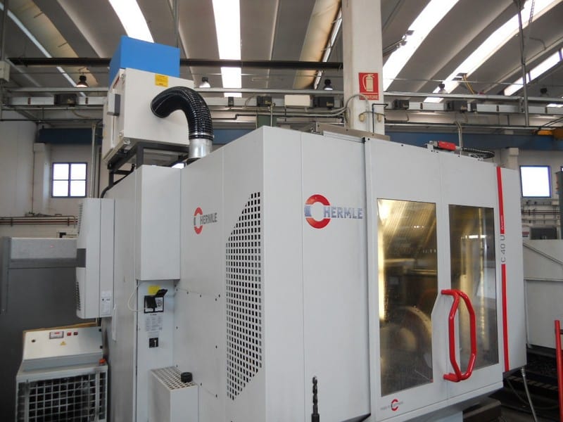 AR FILTRAZIONI | Centri di lavoro cnc Hermle, aspirazione nebbie oleose