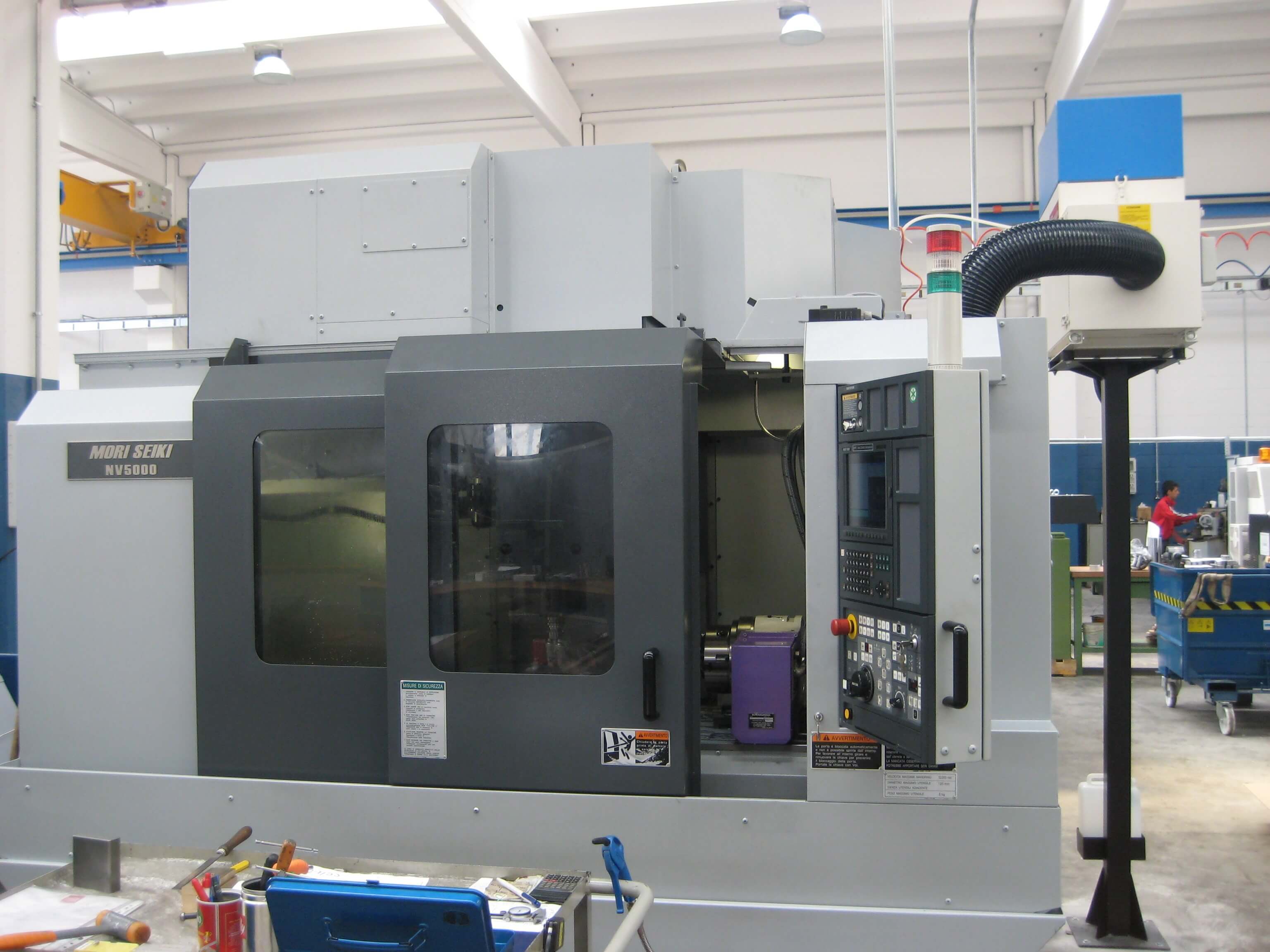 AR Filtrazioni | Aspiratori nebbie oleose per centri di lavoro CNC Mori Seiki - Deckel Maho