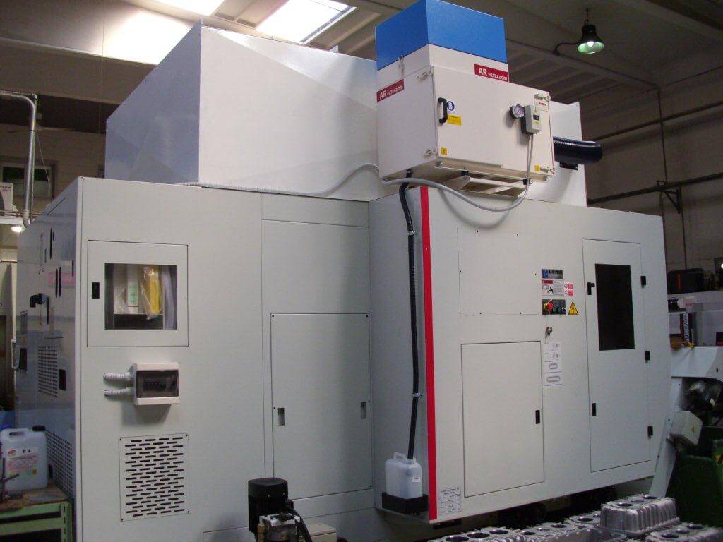 AR FILTRAZIONI | QUASER CNC | Filtrazione nebbie oleose aspirazione fumi da centri di lavoro cnc