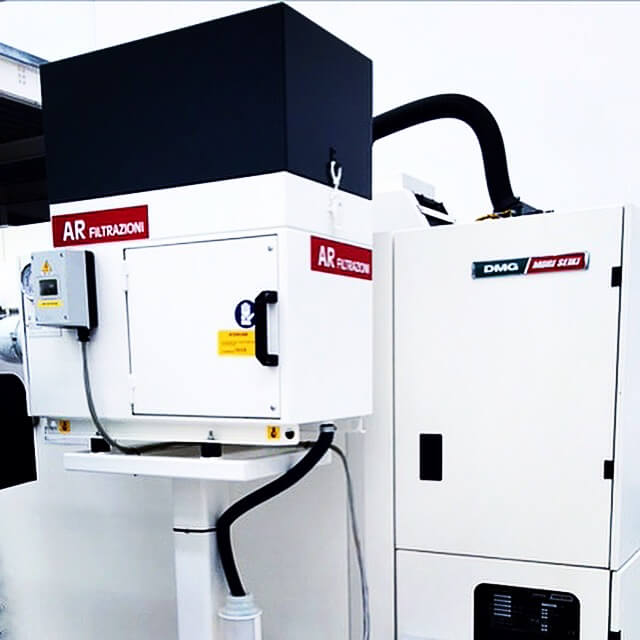 AR Filtrazioni | Aspiratori nebbie oleose per centri di lavoro CNC Mori Seiki - Deckel Maho