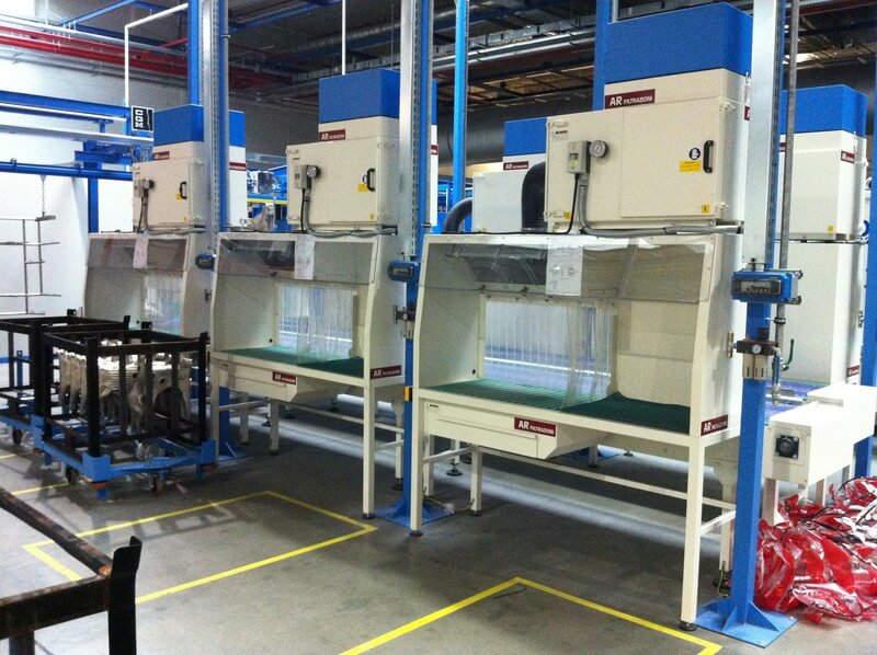 AR FILTRAZIONI | Filtrazione nebbie oleose e filtri per lavorazioni sbavatura e soffiaggio pezzi