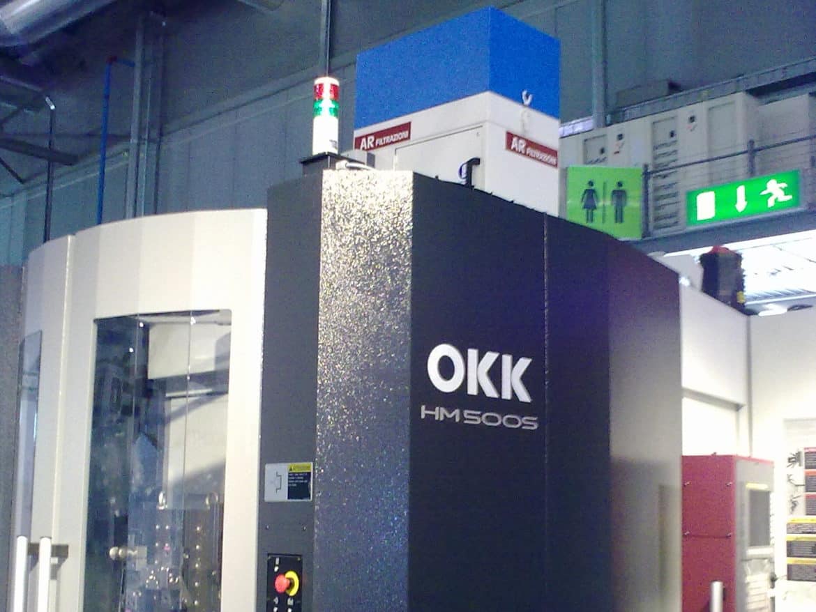 AR Filtrazioni Case History Portfolio Filtrazione Nebbie Oleose OKK Bearbeitungszentren