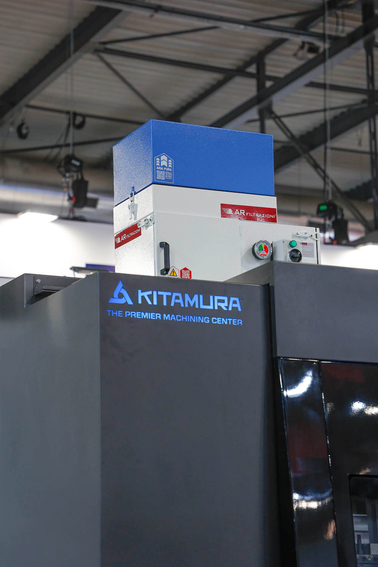 Centri di lavoro Kitamura - Aspiratori fumi industriali per centri di lavoro Kitamura