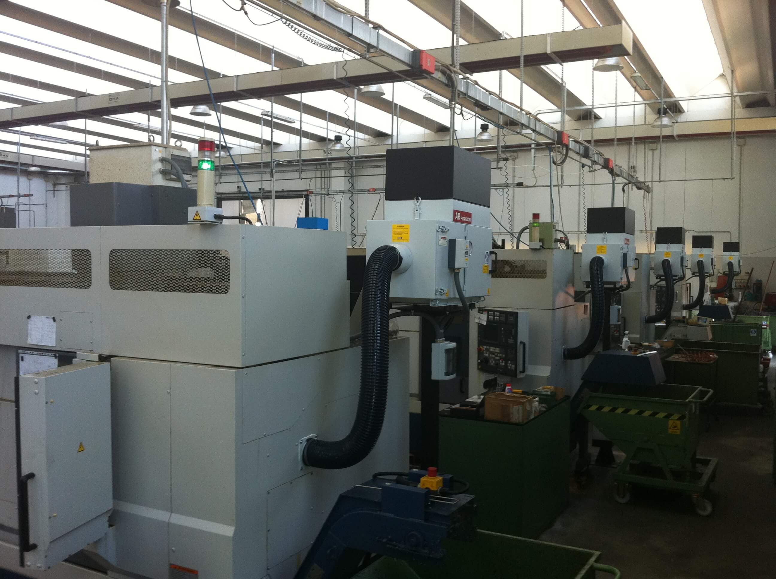 AR Filtrazioni | Aspiratori per nebbie oleose torni DMG Mori Seiki - Gildemaister