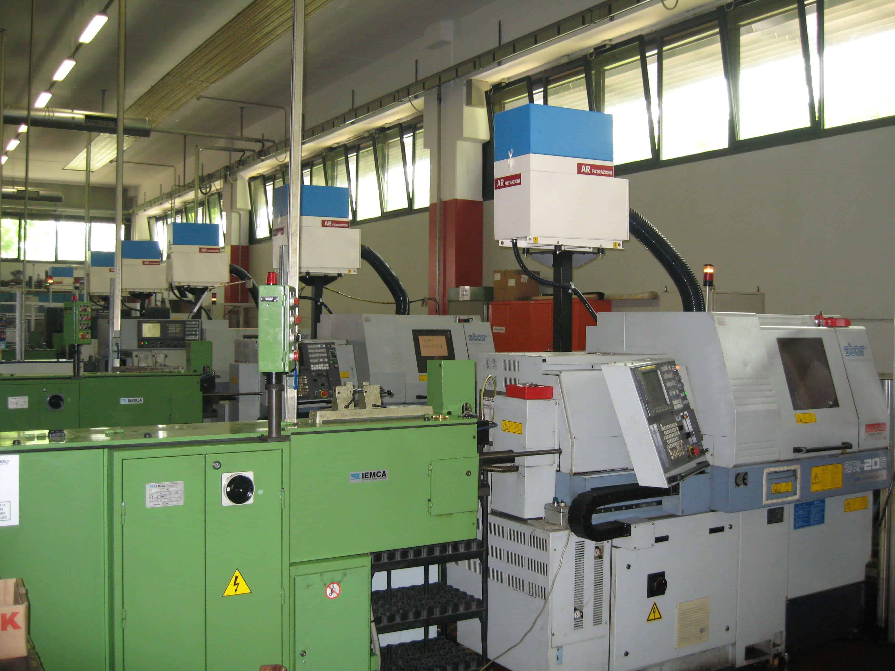 AR Filtrazioni | Filtri per nebbie oleose per torni STAR