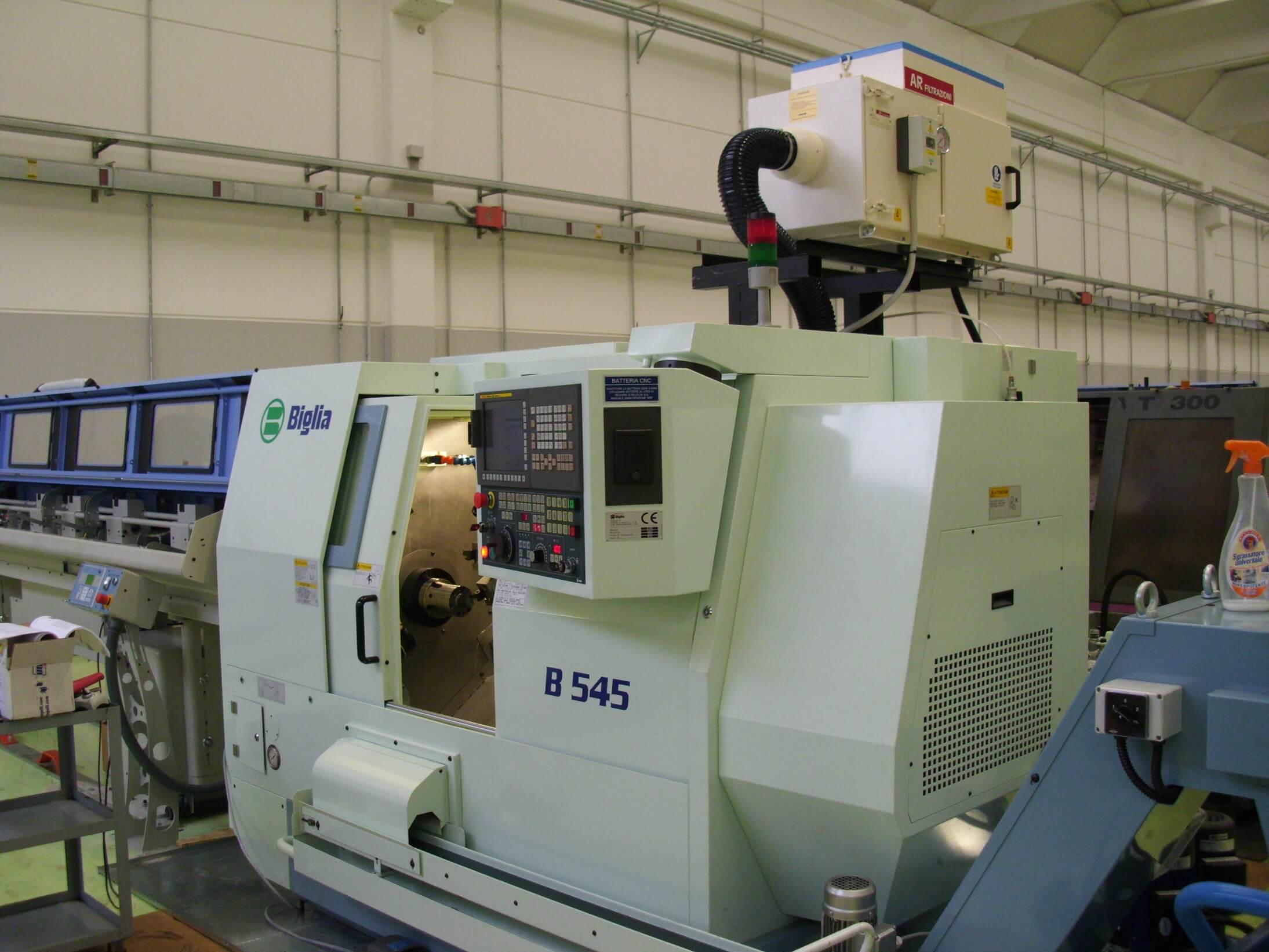 AR Filtrazioni | Filtri nebbie oleose per torni Biglia