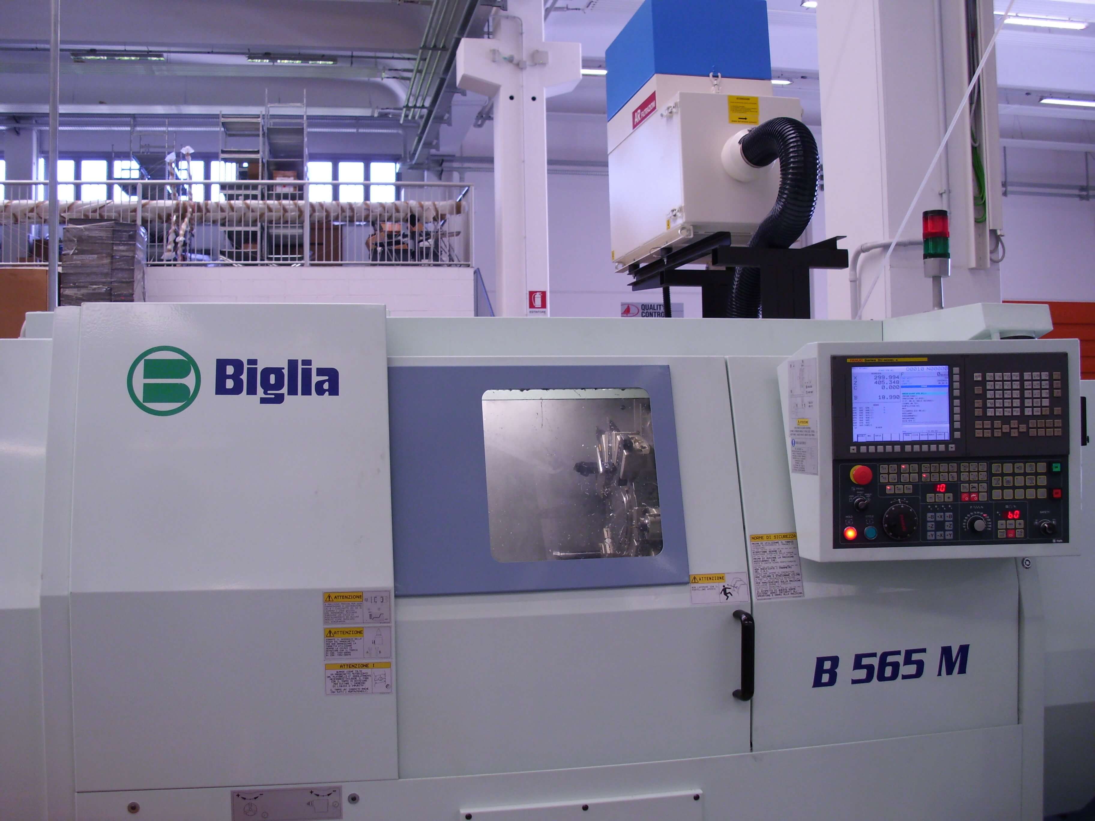 AR Filtrazioni | Filtri nebbie oleose per torni Biglia