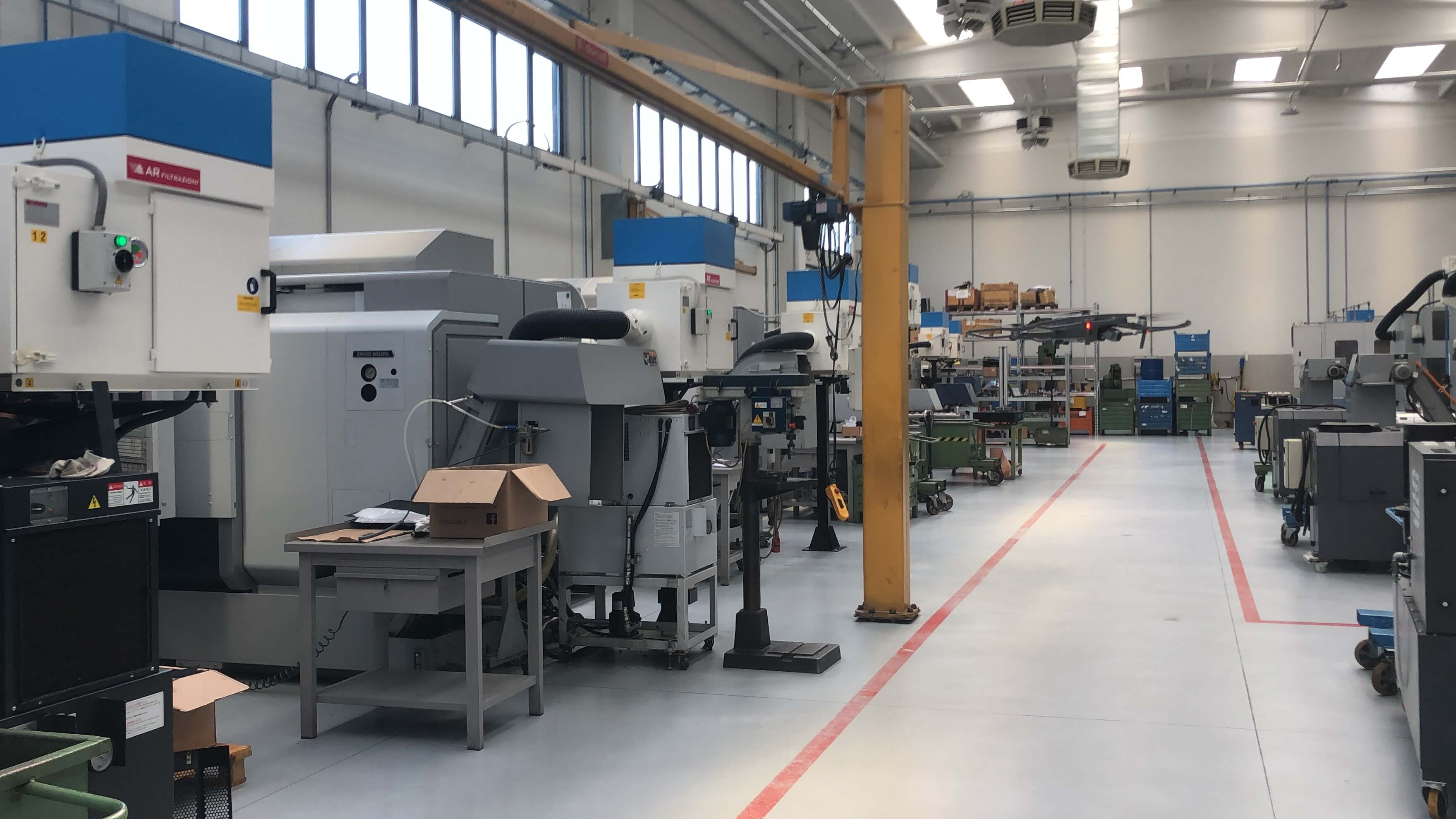 AR Filtrazioni | Aspiratori per nebbie oleose torni DMG Mori Seiki - Gildemaister