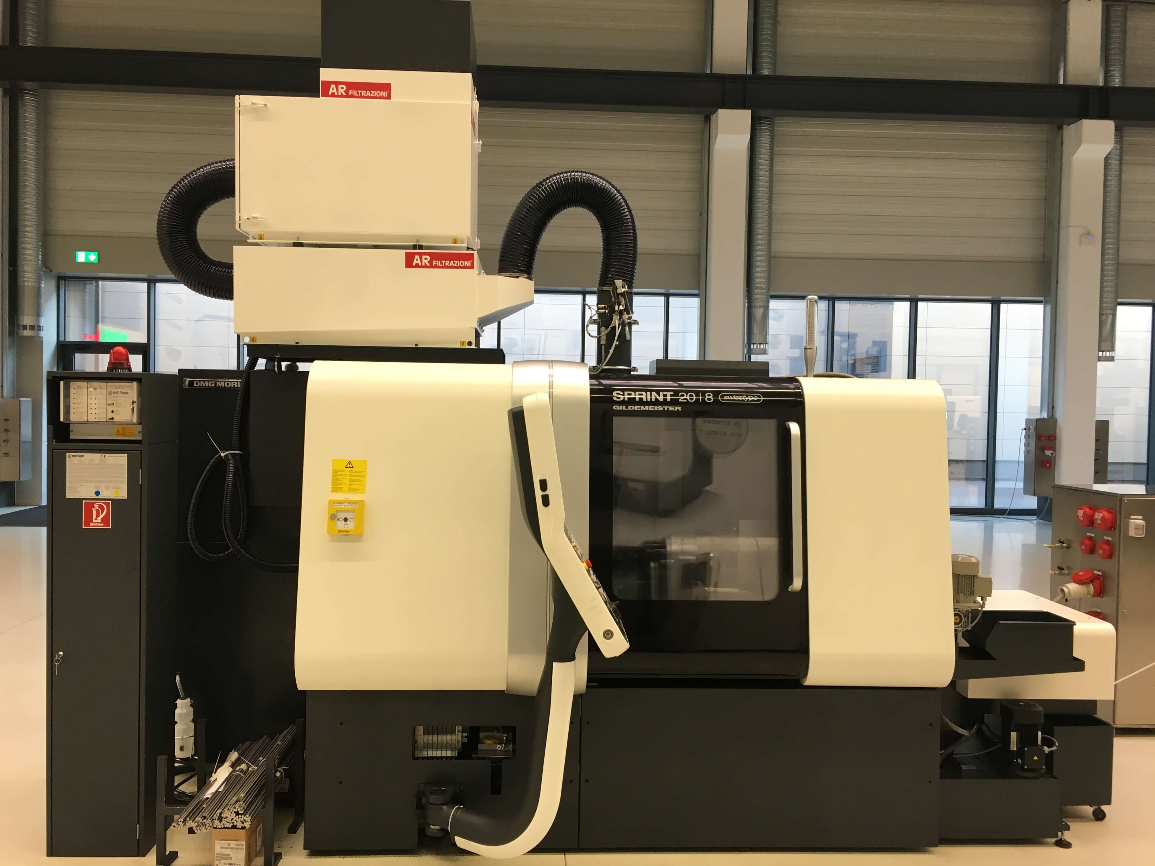 AR Filtrazioni | Aspiratori per nebbie oleose torni DMG Mori Seiki - Gildemaister