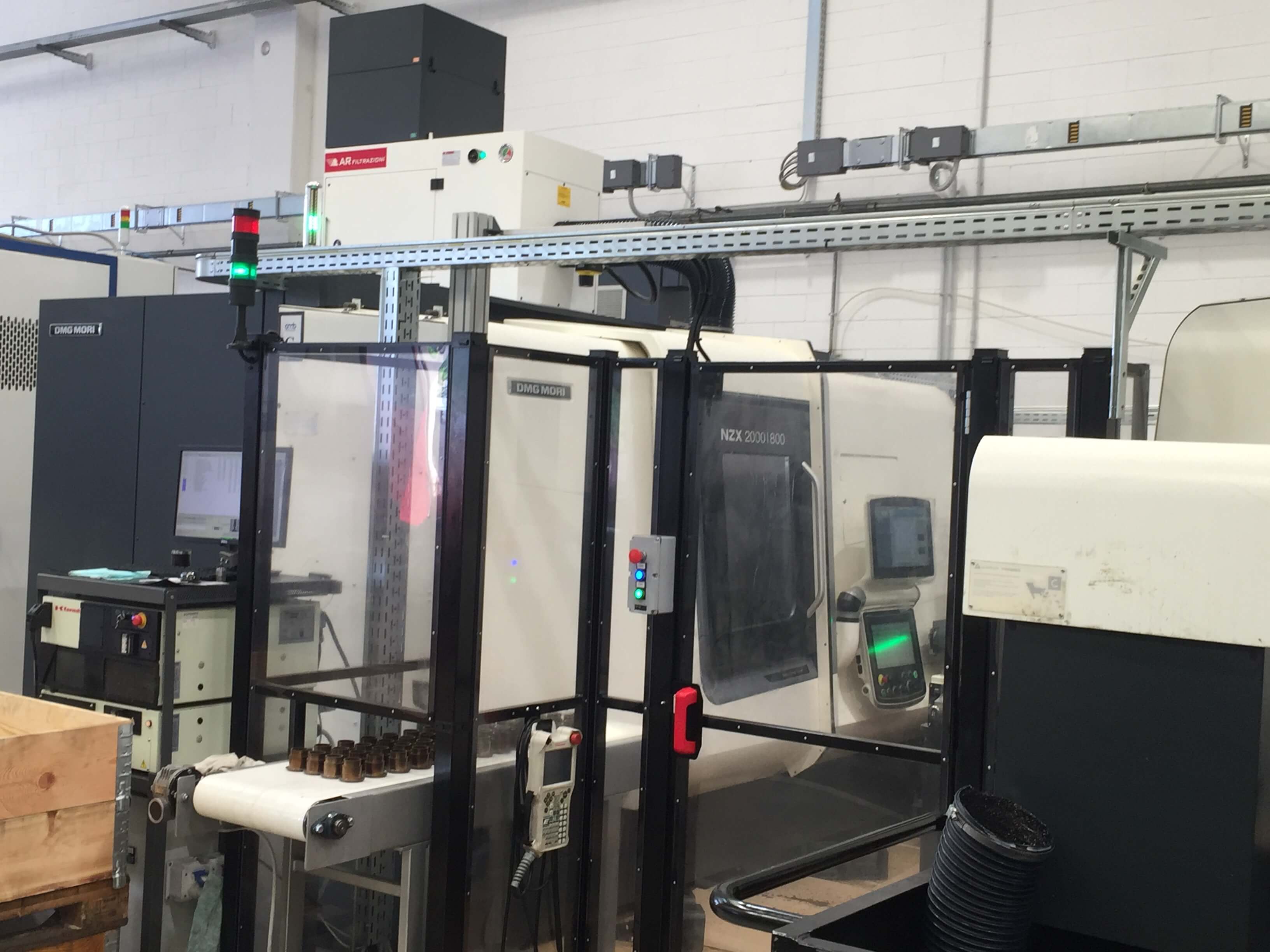 AR Filtrazioni | Aspiratori per nebbie oleose torni DMG Mori Seiki - Gildemaister