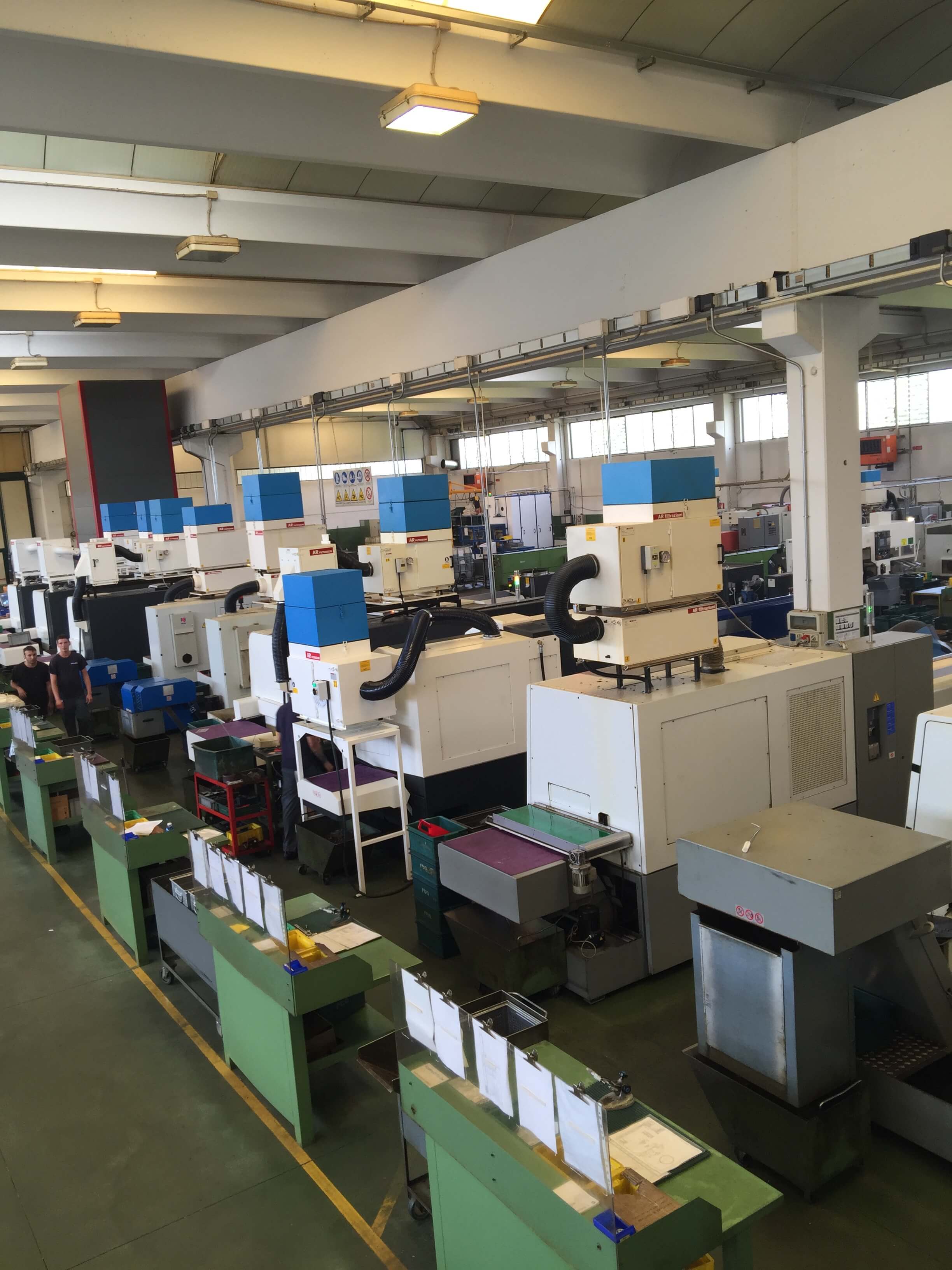 AR Filtrazioni | Aspiratori per nebbie oleose torni DMG Mori Seiki - Gildemaister