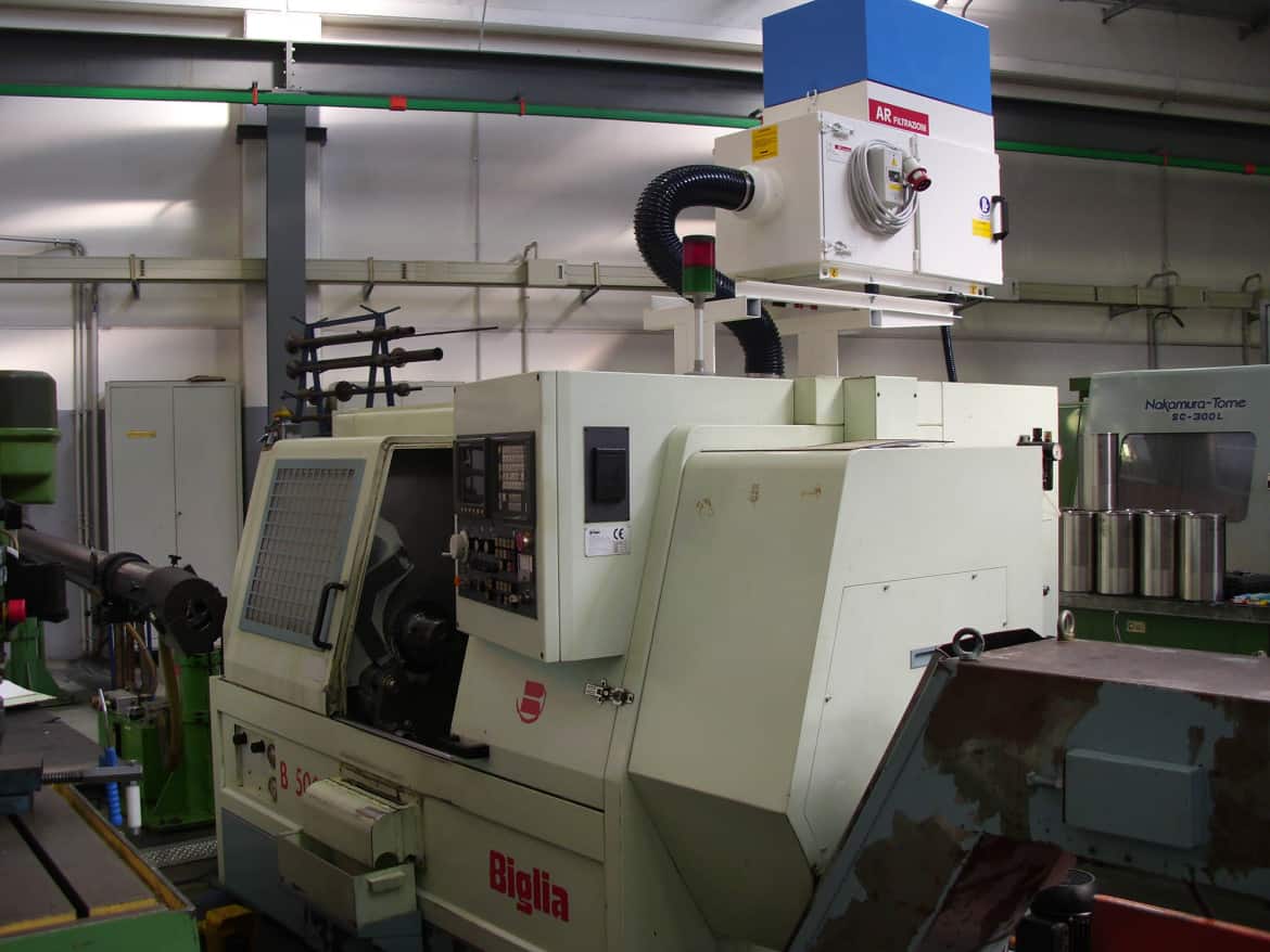 AR Filtrazioni Case History Portfolio Filtrazione Nebbie Oleose Biglia