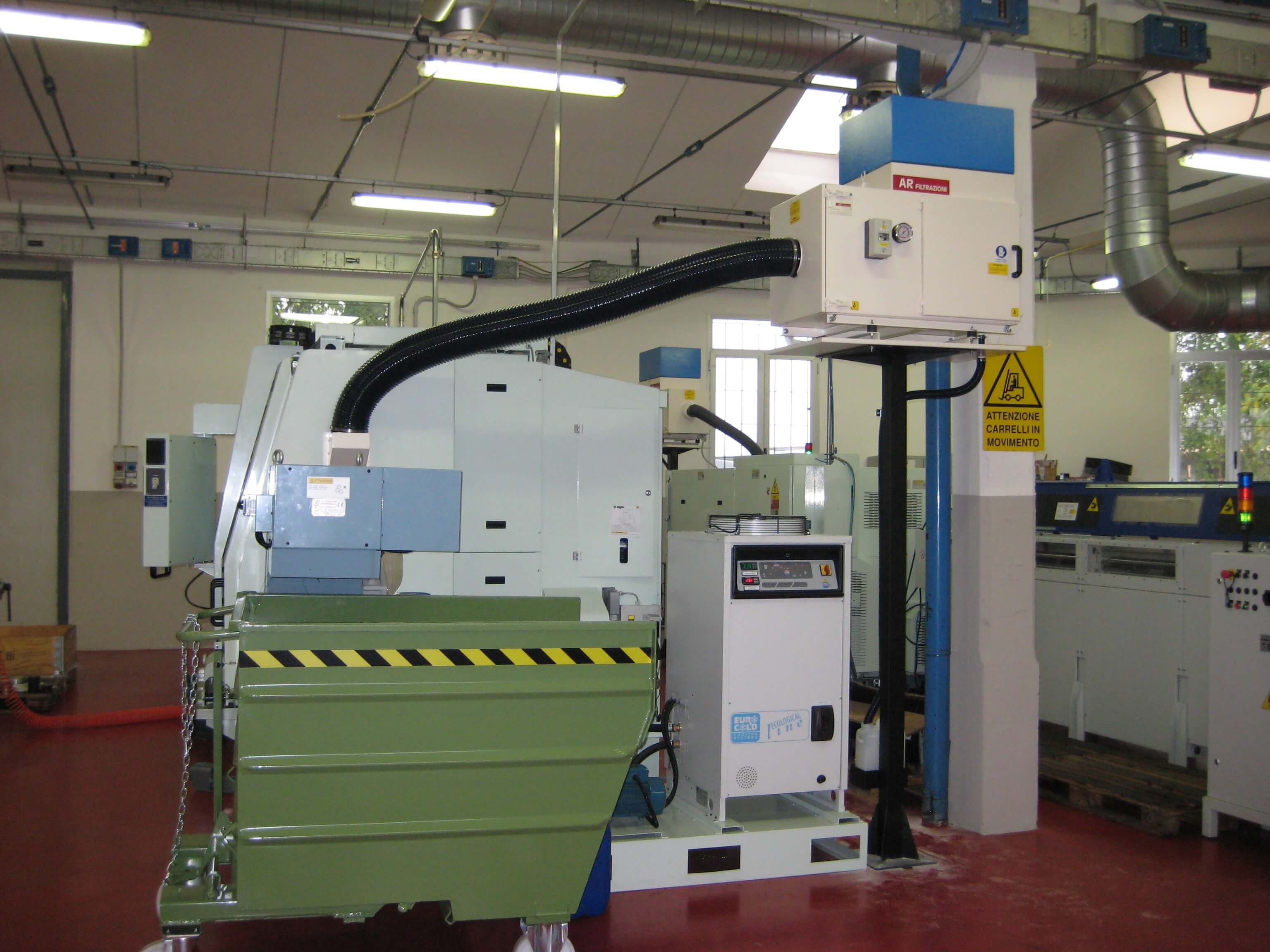 AR Filtrazioni | Filtri nebbie oleose per torni Biglia