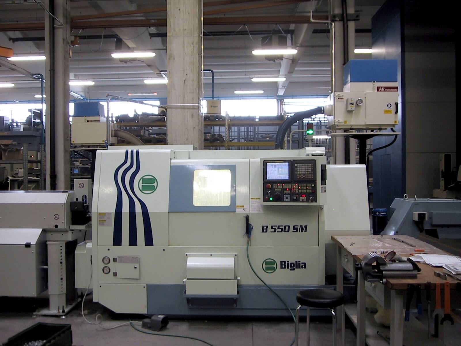 AR Filtrazioni | Filtri nebbie oleose per torni Biglia