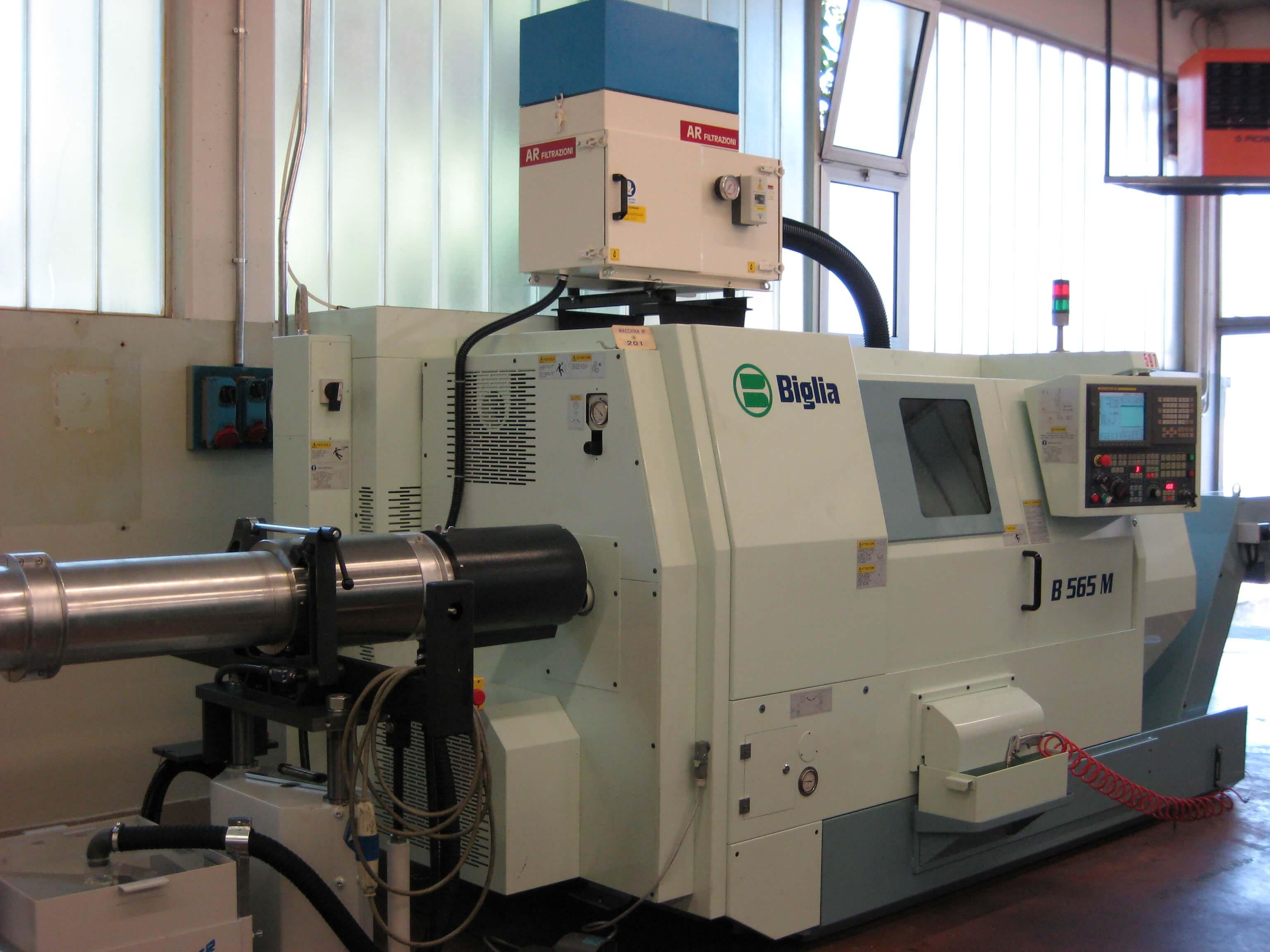 AR Filtrazioni | Filtri nebbie oleose per torni Biglia