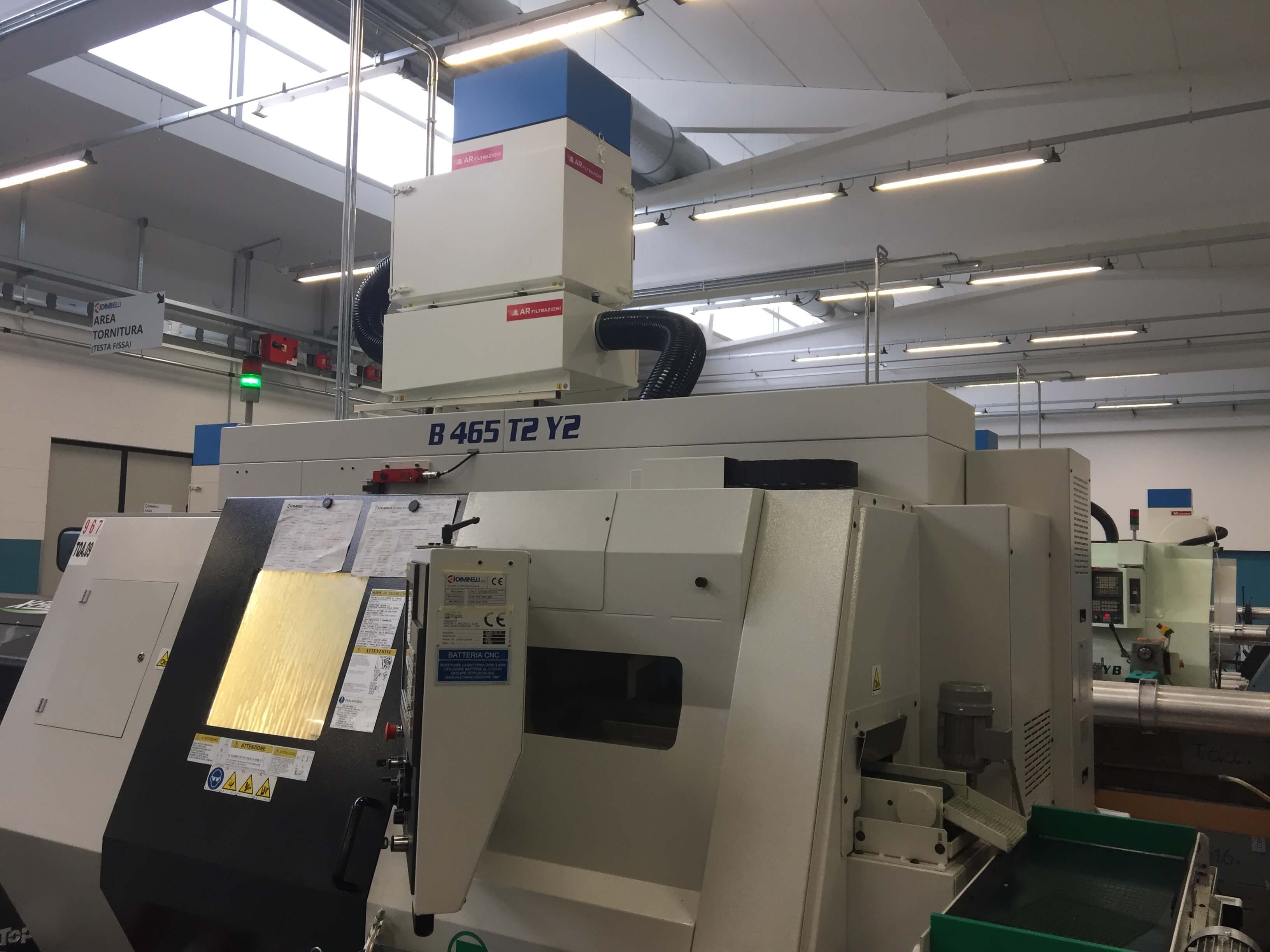 AR Filtrazioni | Filtri nebbie oleose per torni Biglia