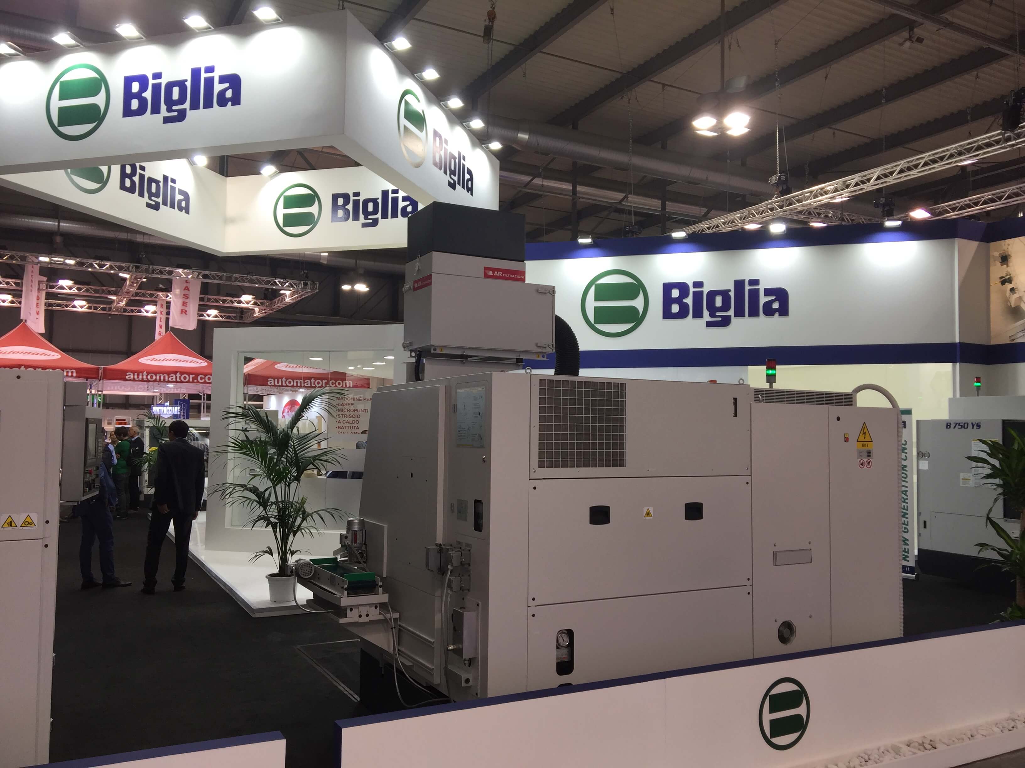 AR Filtrazioni | Filtri nebbie oleose per torni Biglia