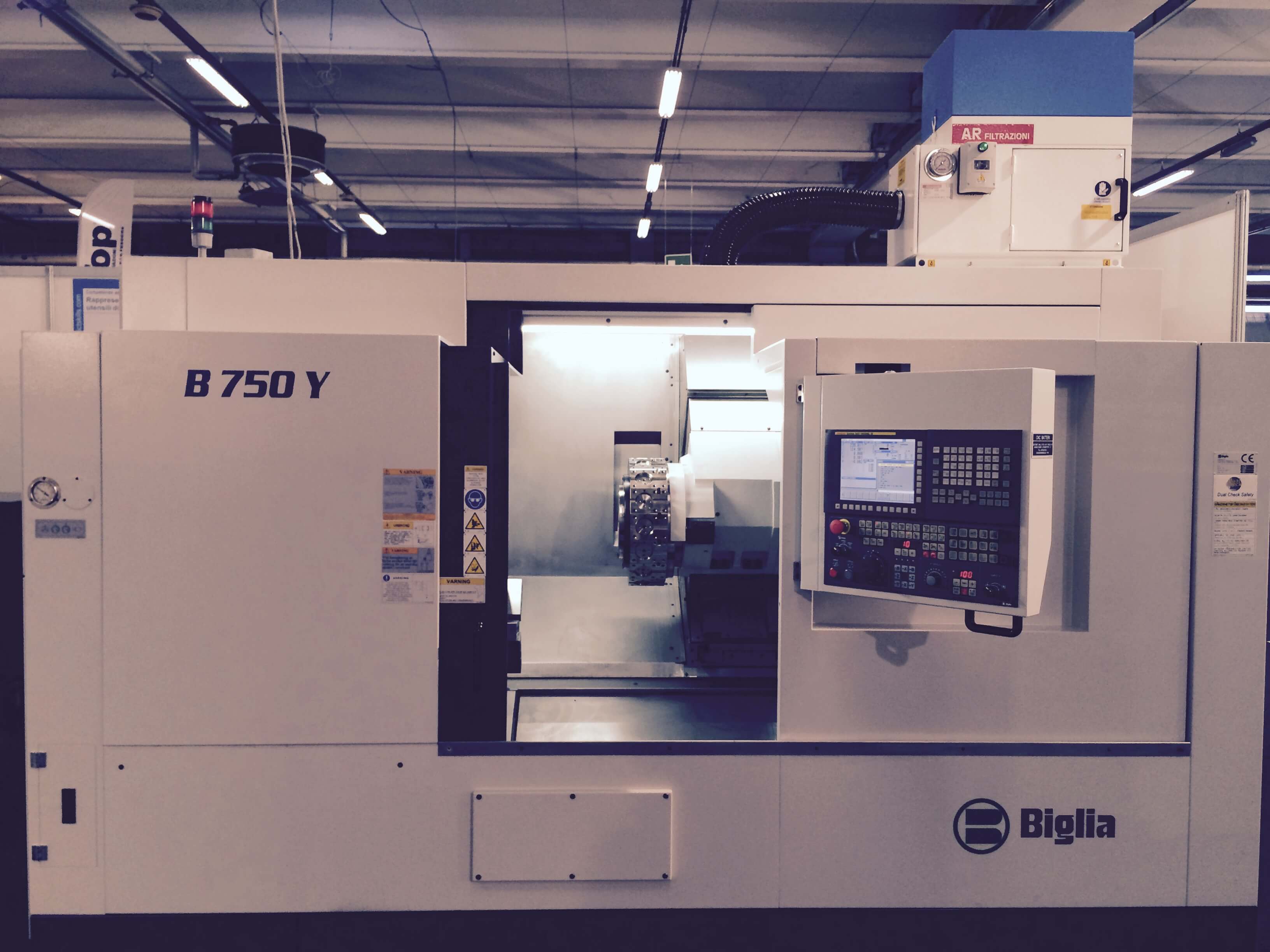 AR Filtrazioni | Filtri nebbie oleose per torni Biglia