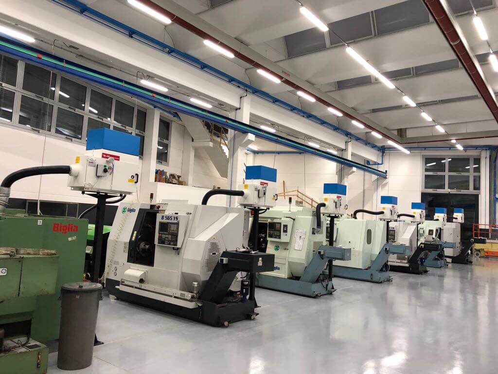 AR Filtrazioni | Filtri nebbie oleose per torni Biglia