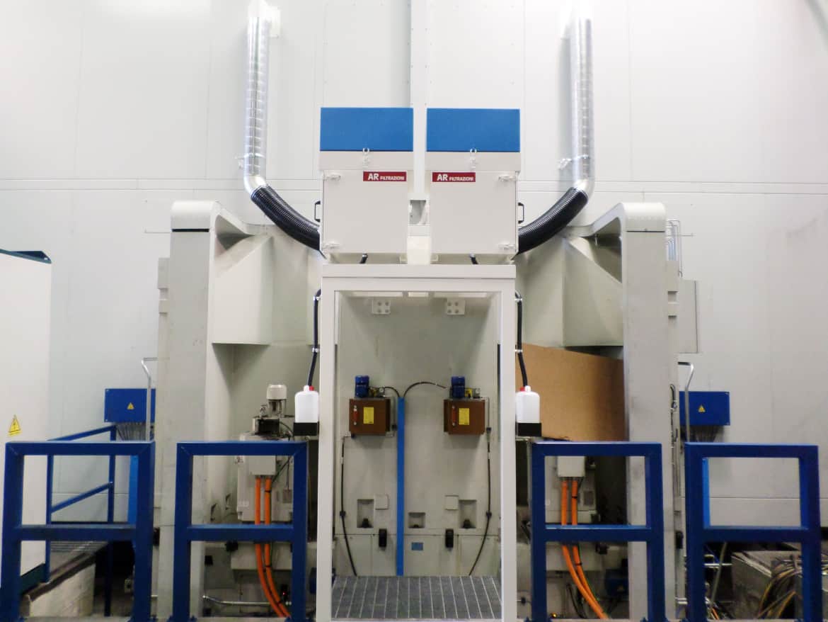 AR Filtrazioni depurazione nebbie oleose torni CARNAGHI