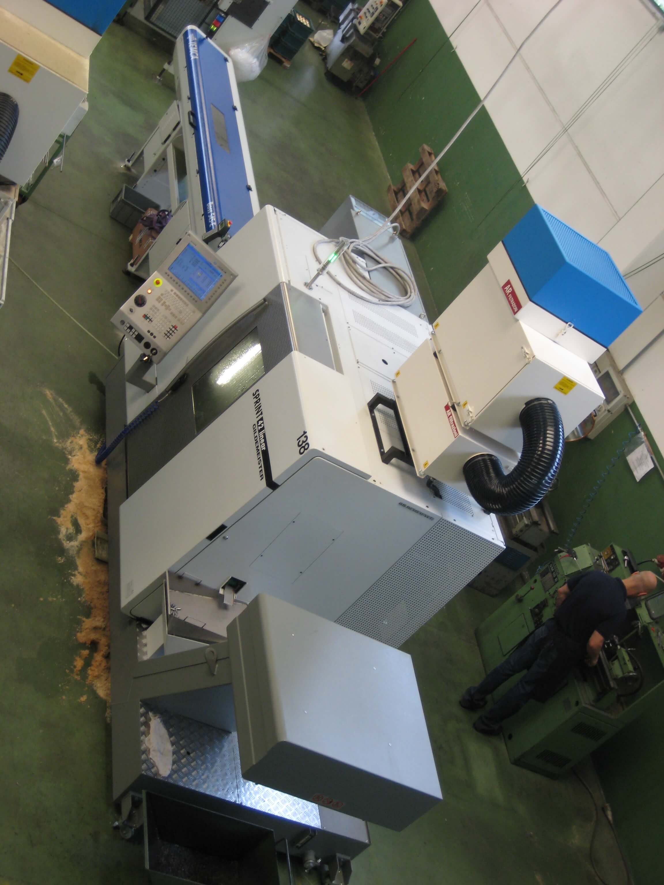 AR Filtrazioni | Aspiratori per nebbie oleose torni DMG Mori Seiki - Gildemaister
