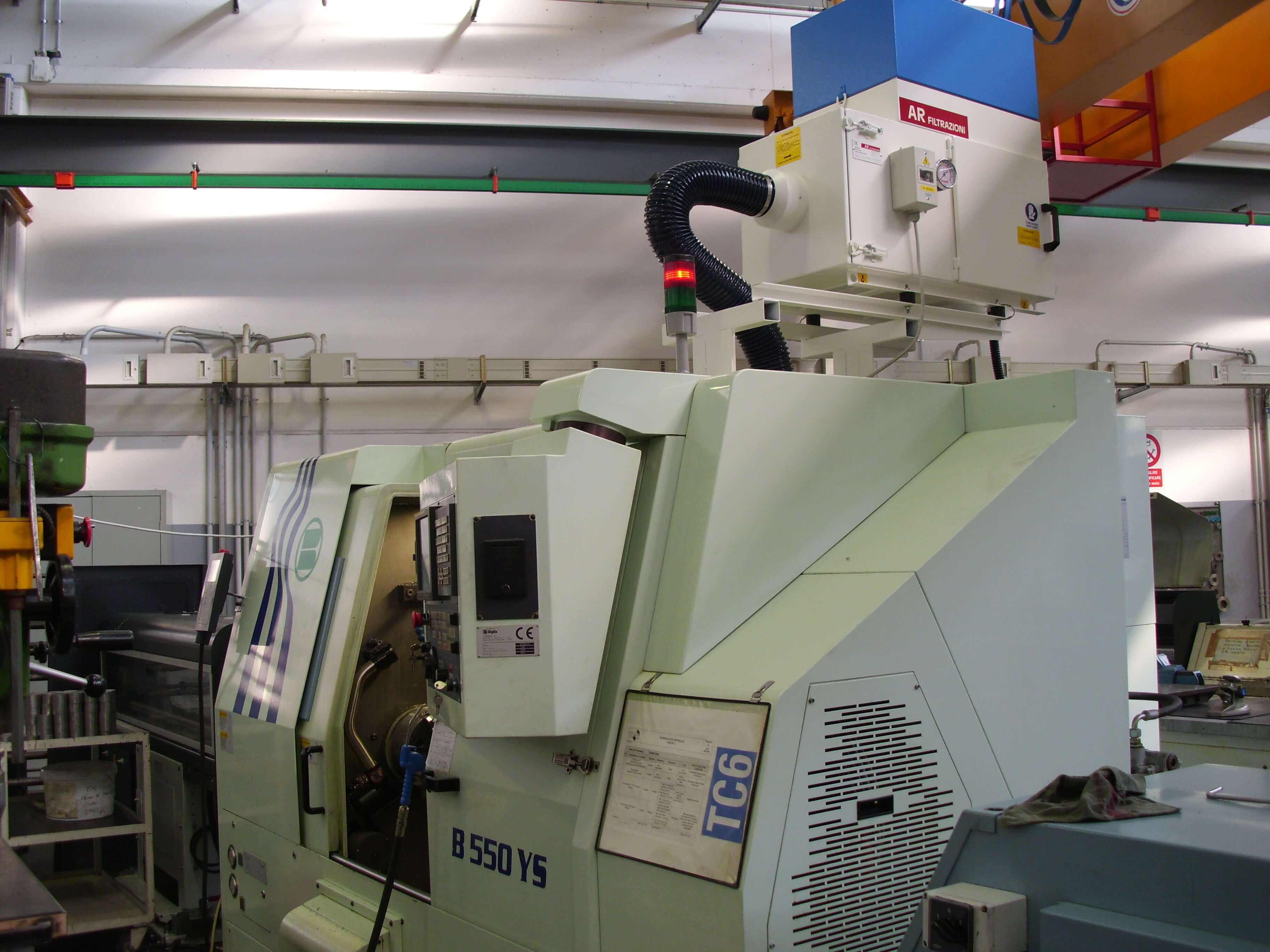 AR Filtrazioni | Filtri nebbie oleose per torni Biglia