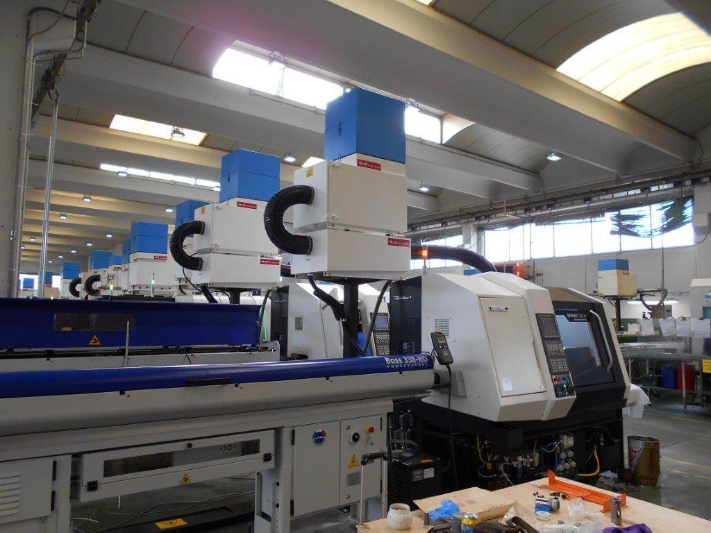 AR Filtrazioni | Aspiratori per nebbie oleose torni DMG Mori Seiki - Gildemaister