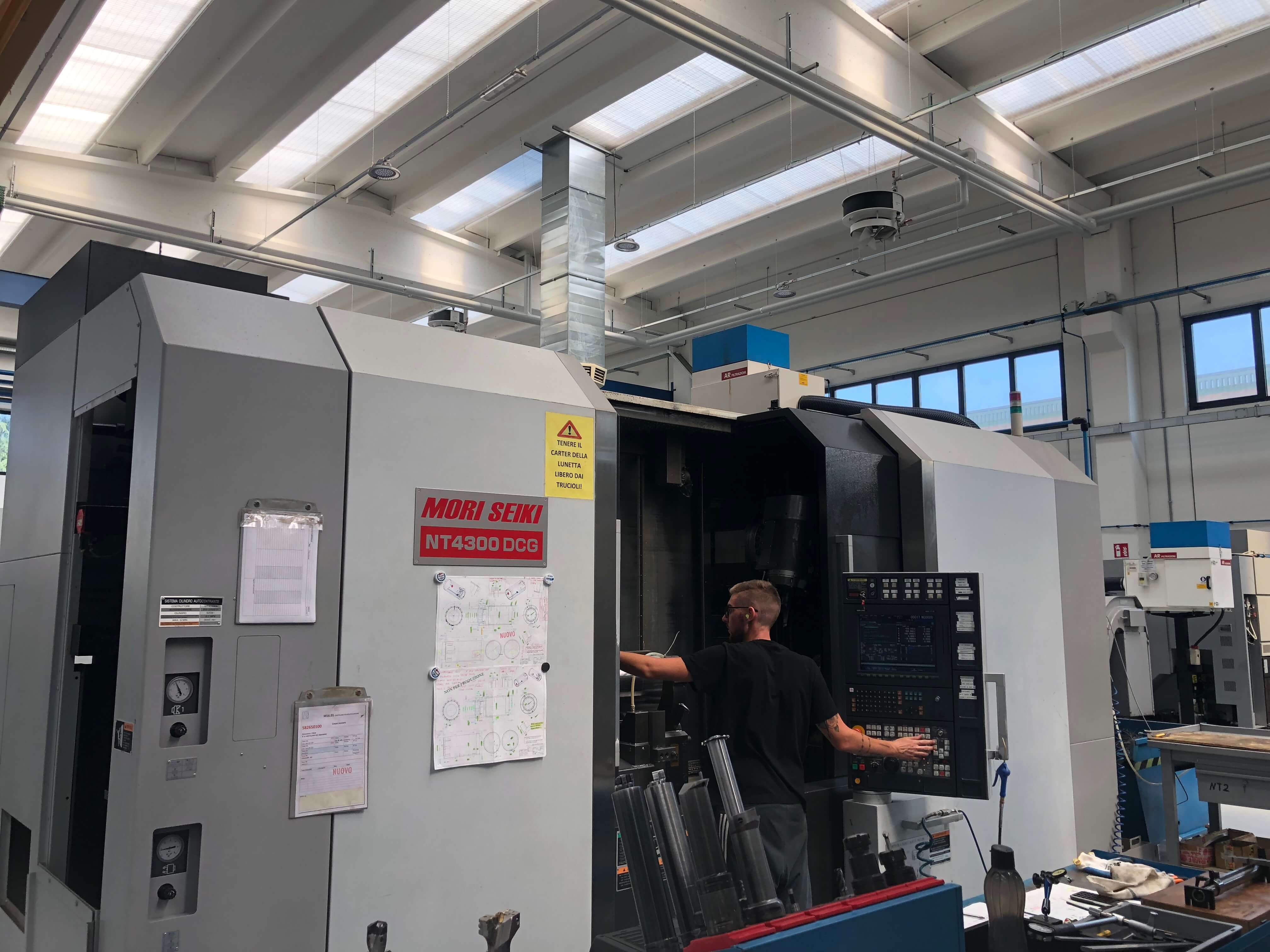 AR Filtrazioni | Aspiratori per nebbie oleose torni DMG Mori Seiki - Gildemaister