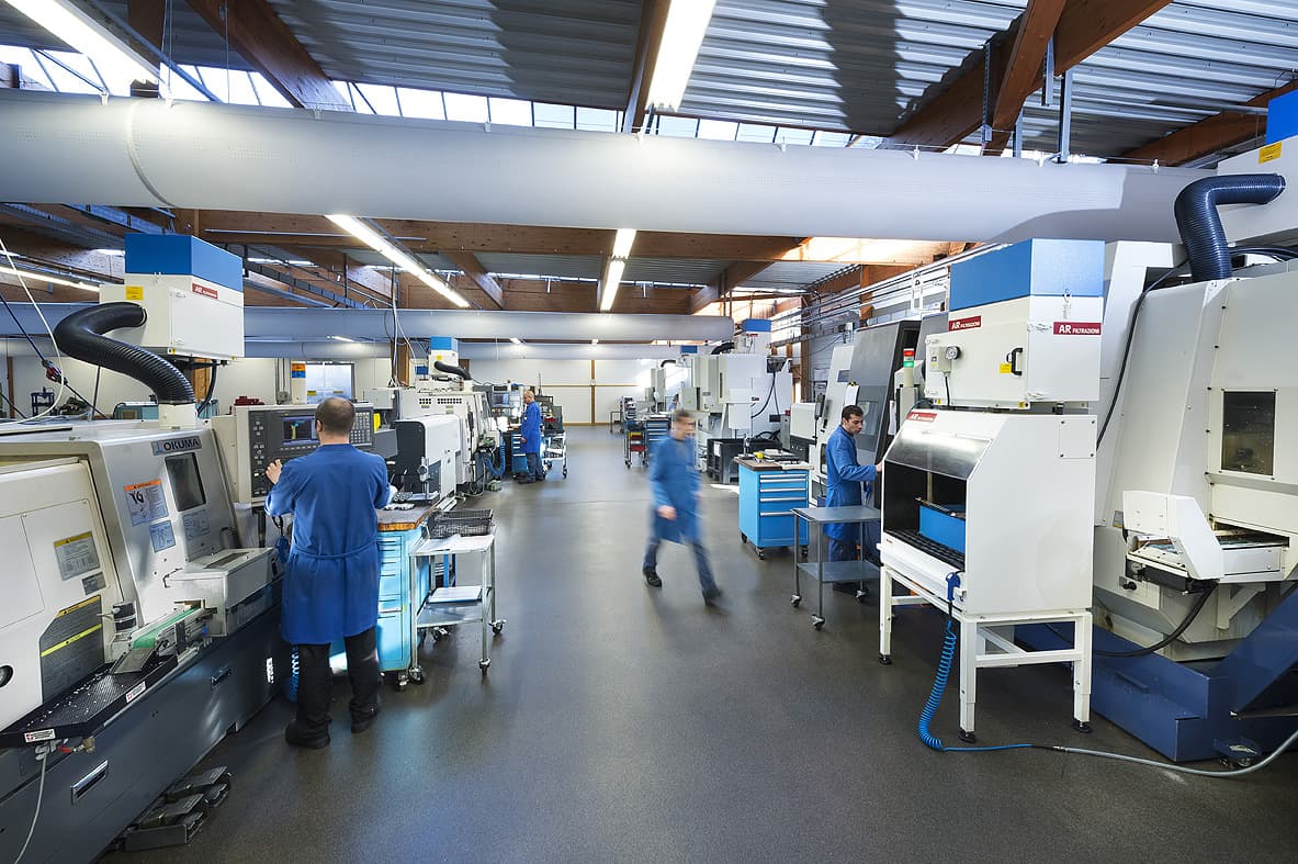 AR Filtrazioni aspirazione nebbie oleose per la pulizia degli ambienti