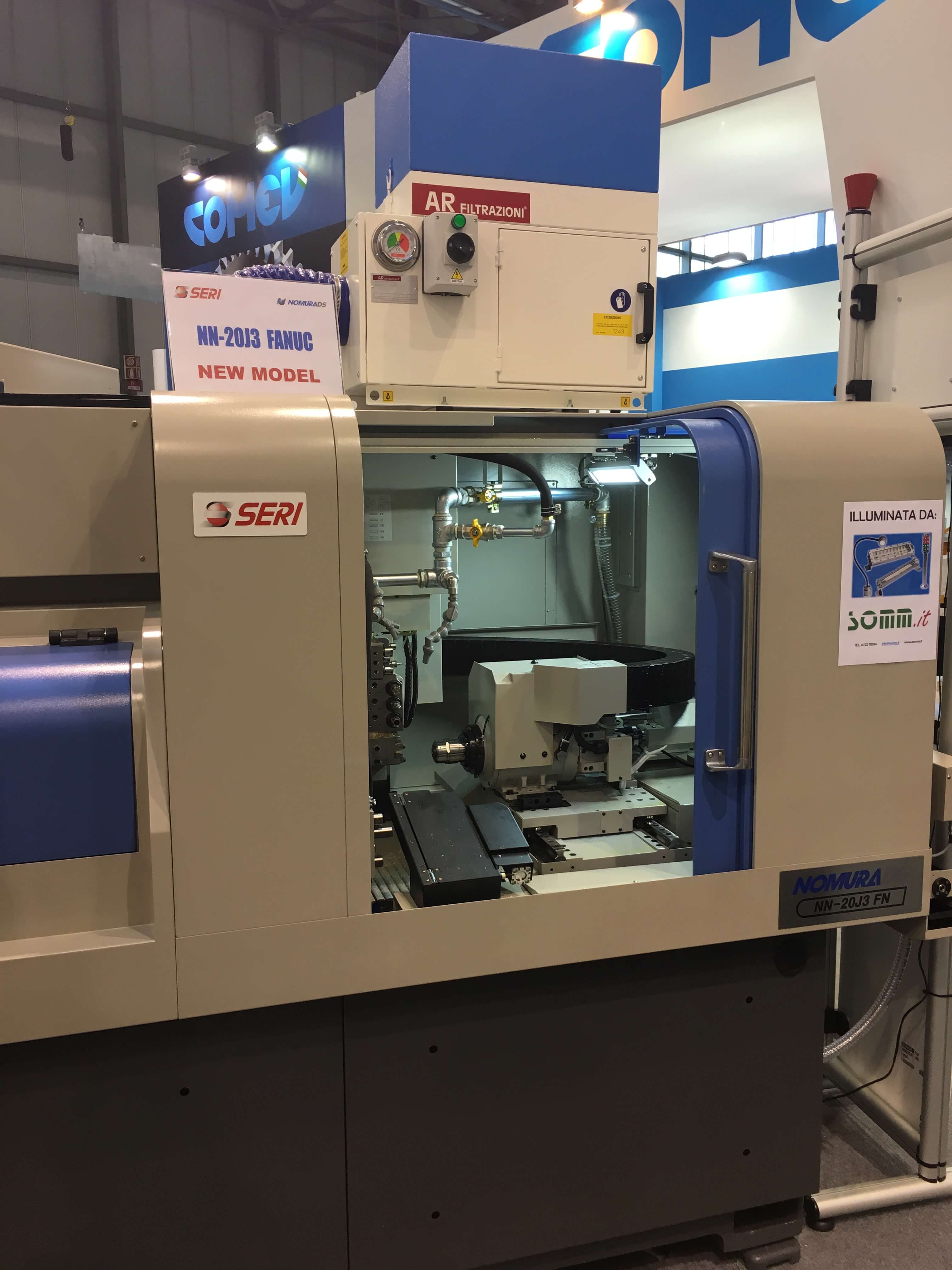 AR Filtrazioni | Depuratori per nebbie oleose e fumi torni NOMURA