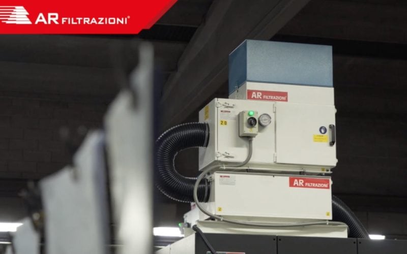 AR Filtrazioni Case History Portfolio Filtrazione Nebbie Oleose PMP Meccanica