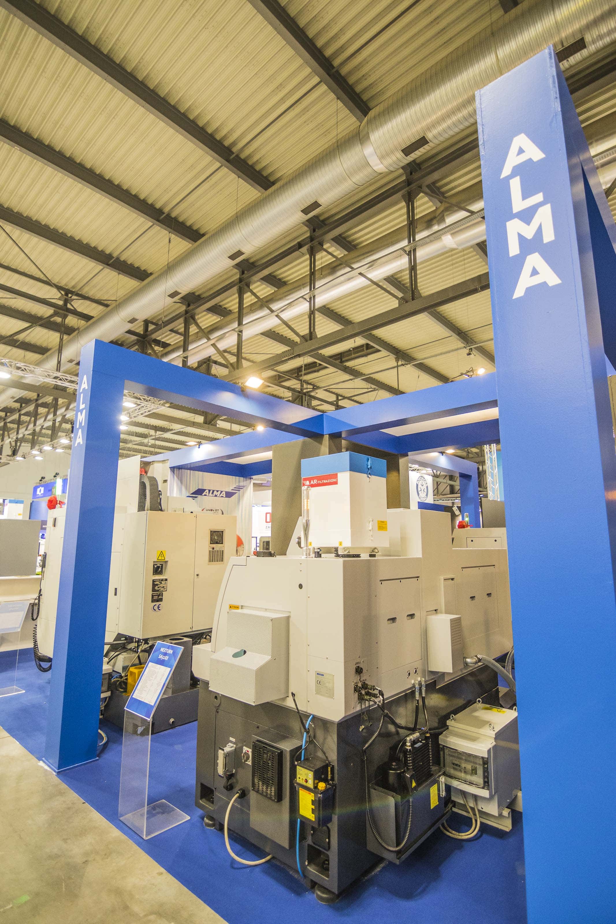 AR Filtrazioni depurazione nebbie oleose torni Alma