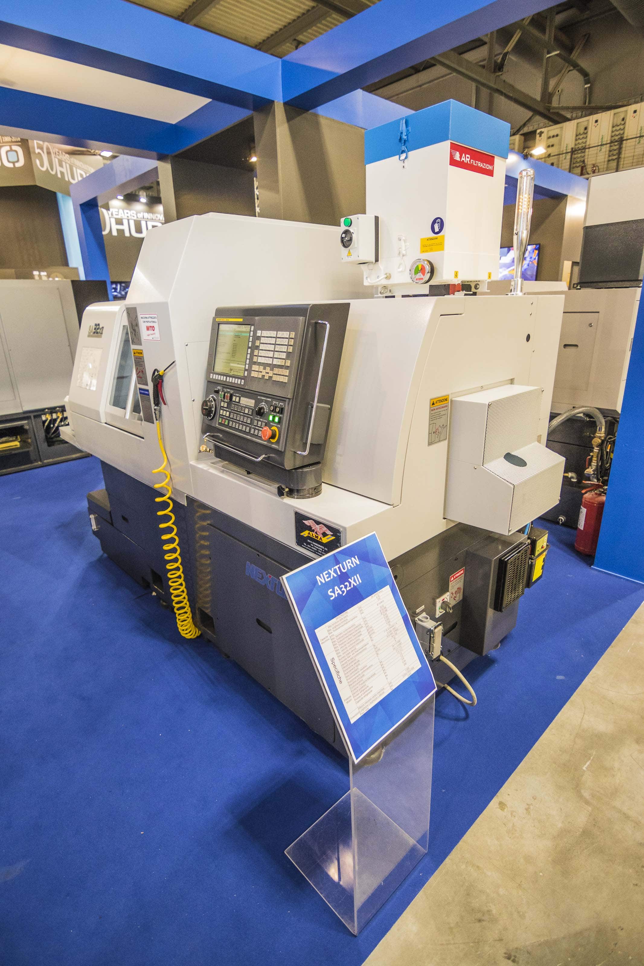 AR Filtrazioni depurazione nebbie oleose torni Alma